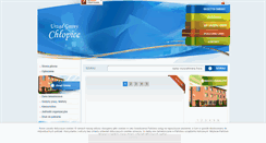 Desktop Screenshot of chlopice.pl